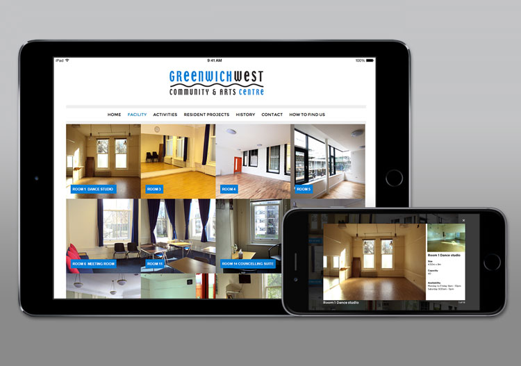 Greenwich West Responsive Website