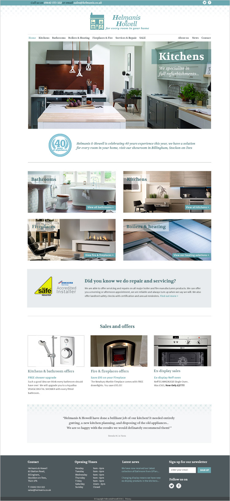 Helmanis & Howell homepage